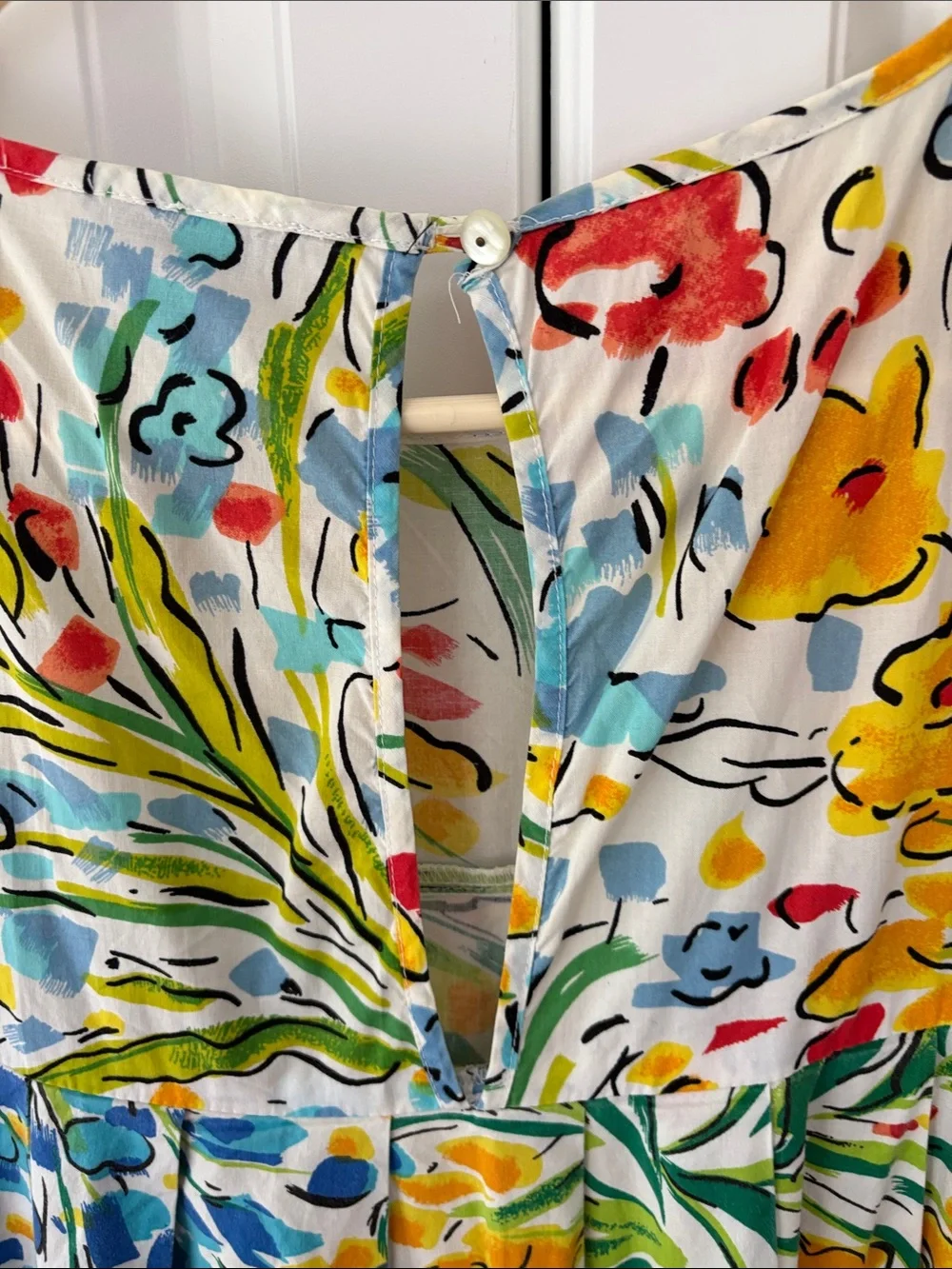 Zara Floral Mini Dress – Multicolor